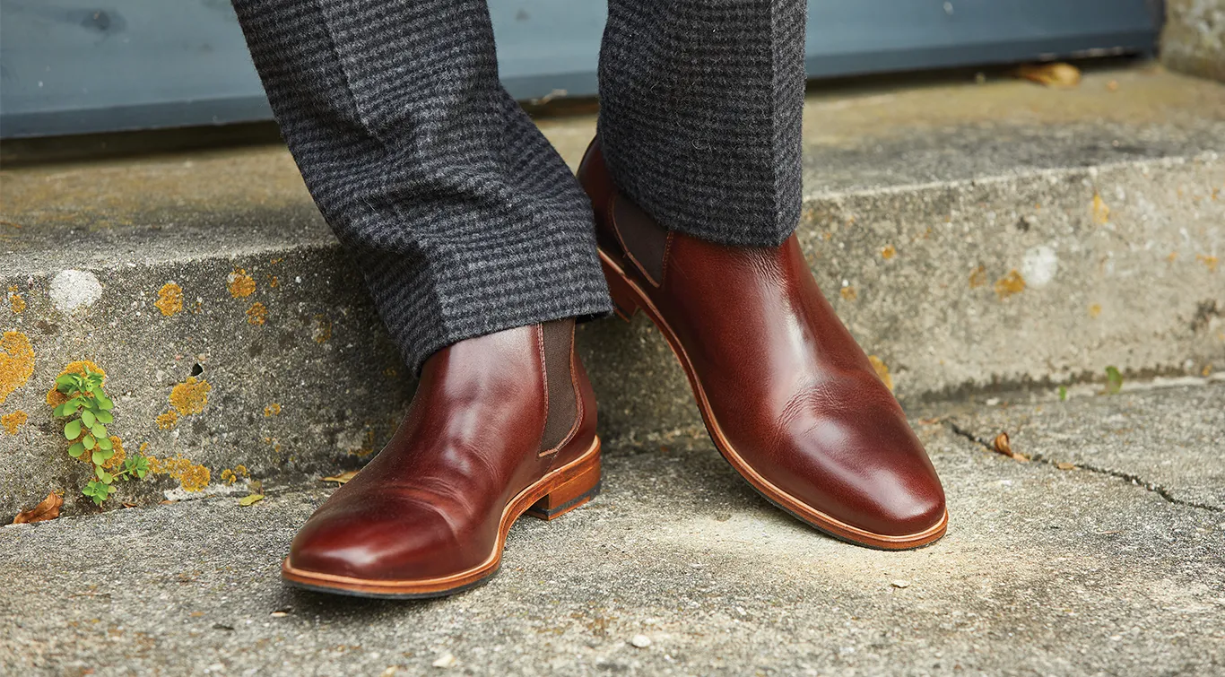 mens brown brompton boots