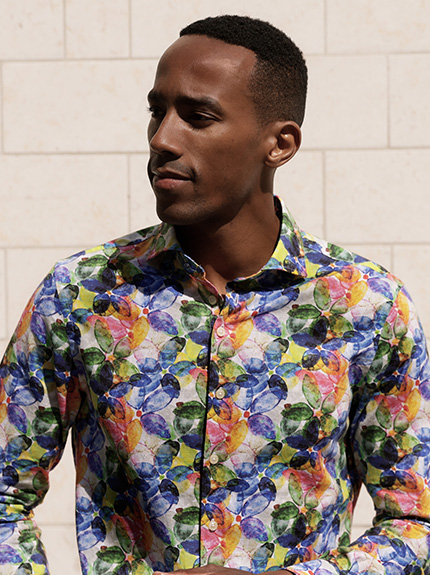 Mens Paisley Pattern Shirts